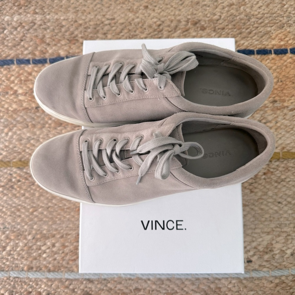VINCE Belford Suede Sneakers, like new